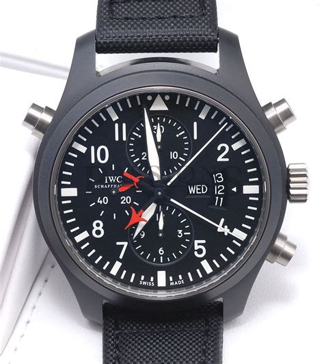 fake iwc top gun watch|iwc top gun doppel chrono.